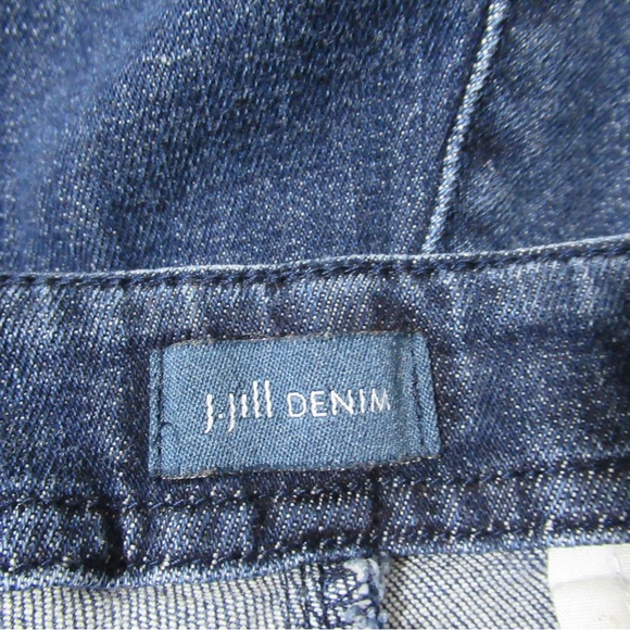 J. Jill Authentic Fit Front Slit Ankle Denim Jeans Size 14 - Picture 6 of 12